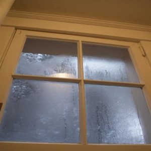 Foggy Windows a sign of humidity